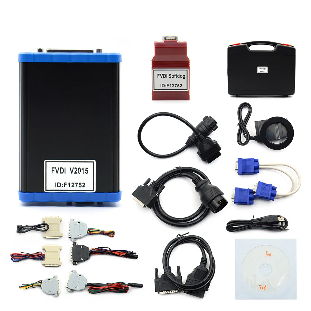 SVCI SVCI FVDI OBD2 ключевой программист FVCI VVDI2 V2015 V2014 FVDI J2534 без ограничений Fvdi abrites commander - Цвет: SVCI 2015