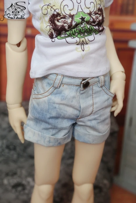 1/4 1/3 масштаб BJD Одежда для кукол джинсовые шорты для BJD/SD аксессуары SSDF ID72 uncle. Не включены кукла, обувь, парик и другие A0877