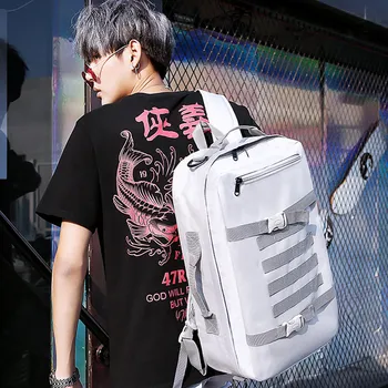 

Multifunction Men Backpacks Oxford Large Rucksack School Backpack Teenage Boys Waterproof USB Charging Travel Bag Mochilas