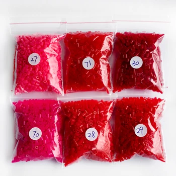 

1000pcs 2.6mm EVA Hama beads / perler DOLLRYGAToy Kids Fun Craft DIY Handmaking Fuse Bead Creative Intelligence Educational Toys