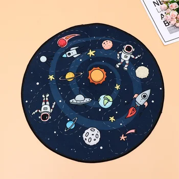 

1 PC Durable Practical Creative Useful Living Room Carpet Bedroom Carpet Round Floor Mat