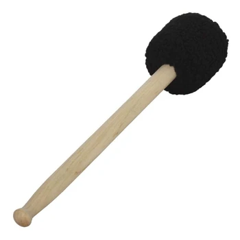 

Symphony Bass Drum Stick Timpani Mallet Felt Head Wooden Grip Black