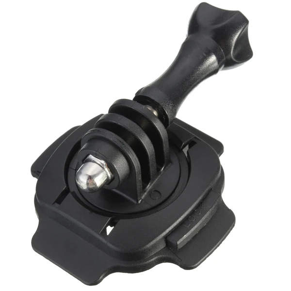 

Quality 360 Degree Helmet Adjust Mount 3M Sticker Knob Adapter for GoPro HERO 4 3+ 3 2 1