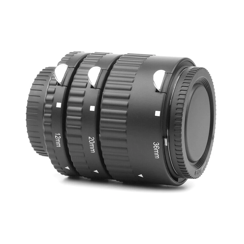 DSLR макрокольцо адаптер объектива AF портативный автофокусировка удлинитель набор пластиковых крупным планом камеры аксессуары для Nikon