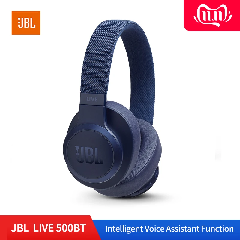 JBL Live 500BT беспроводные Bluetooth наушники, оригинальные наушники с глубоким басом, игровая гарнитура, наушники Ecouteur