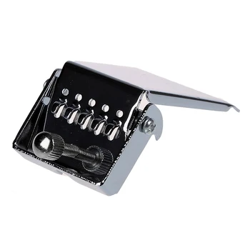 

NEW-Banjo Tailpiece for 5 String Nickel Chrome Plate Silver