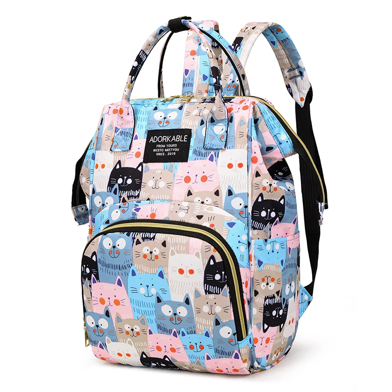 

Модная сумка для подгузников для мам, рюкзак для мам, водонепроницаемые сумки, сумка для смены подгузников для медсестер, органайзер для детской коляски