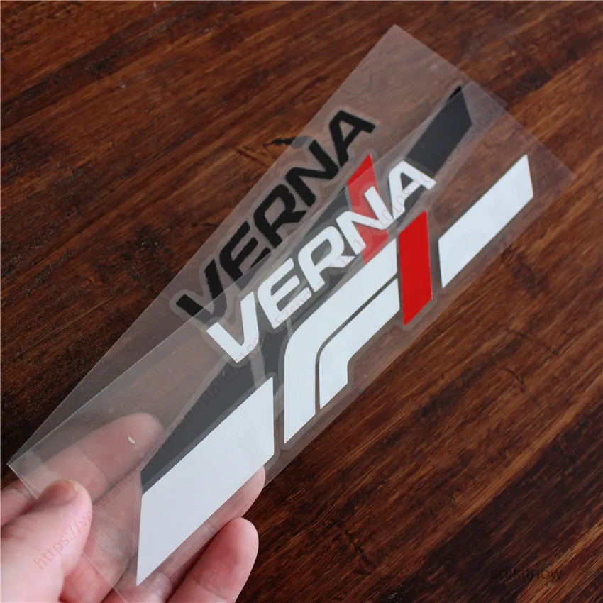 1pc F1 Winner Car Sports Decal Sticker Styling Window Door Bumper Decoration For Hyundai Verna Solaris accessories | Автомобили и