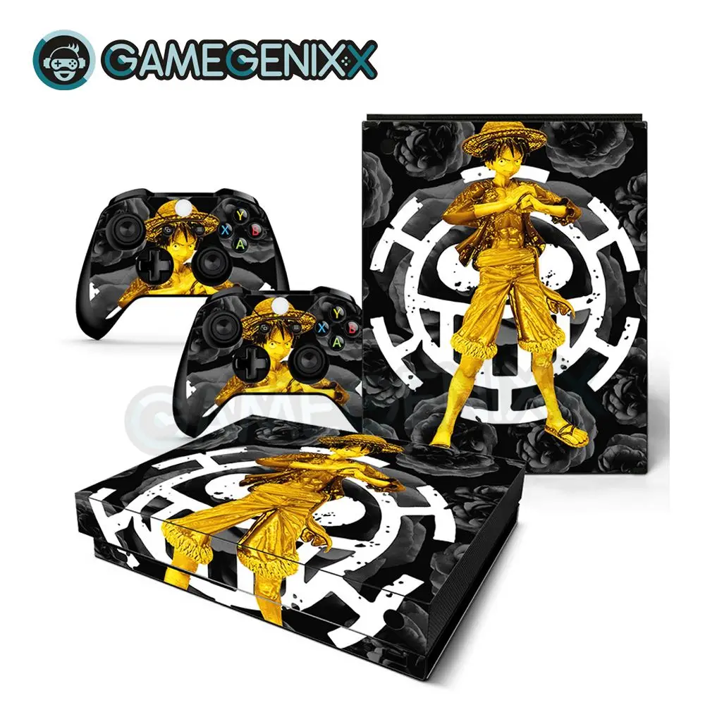 

GAMEGENIXX Skin Sticker Vinyl Decal for Xbox One X Console and 2 Controllers - One Piece