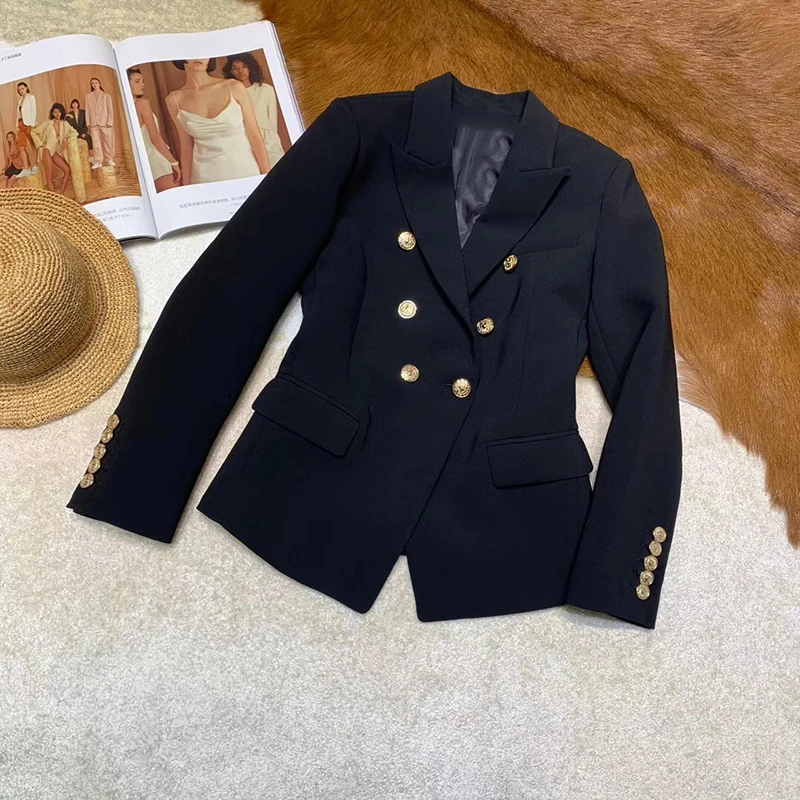 

Casual Formal Slim Jacket for Women Long Sleeve V-Neck Elegant Lady Coat 2019 New Women Jacket
