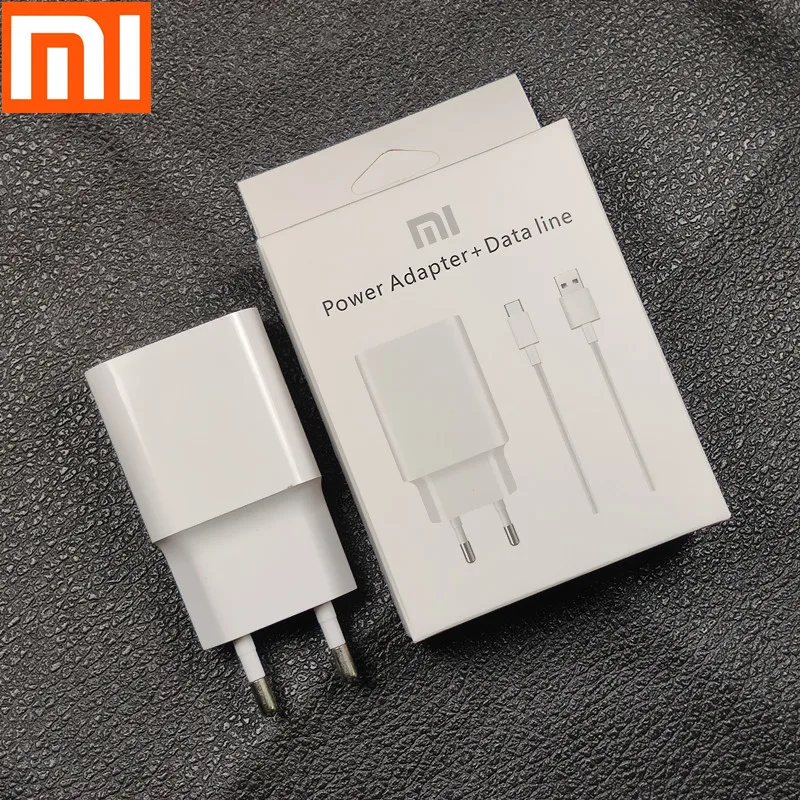 65 watt fast charger Original xiaomi charger 10W EU Adapter 5v2A USB POWER adapter For xiaomi 6X 5 4X 4C A2  Redmi note 7 Pro 65 w charger