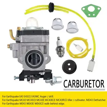 

Carburetor Tune Up Kit Earthquake E43 E43WC E43CE Auger MC43 MC43E MC43C 300486 arburetor Cab Replacement Motor Bike
