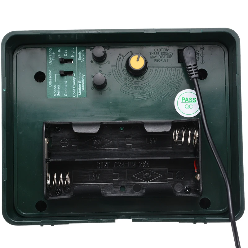 Mayitr Outdoor Garden Repeller Bird Ultrasonic Repellent Deterrent Seagull Crow Cat Rats Pigeon Pest Control Repellents