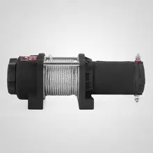 Новая электрическая лебедка кабель 12V кабельная лебедка 1360 кг/13500lbs электрическая лебедка с дистанционным Управление(1360 кг