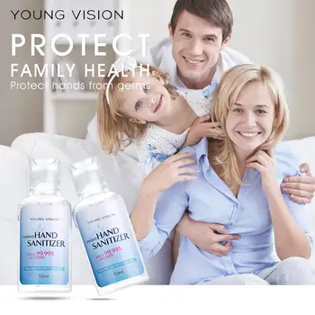 

55ml Anti Bacterial Hand Sanitizer Disinfection Alcohol Hand Wash Gel Quick Dry Handgel 75% Ethanol Waterless Hand Soap Hand Gel