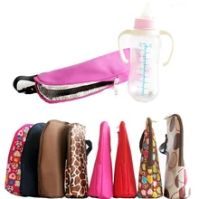 Детские термоизоляционные сумки для бутылочек для кормления 300-350 мл, подвесная коляска, горячая распродажа