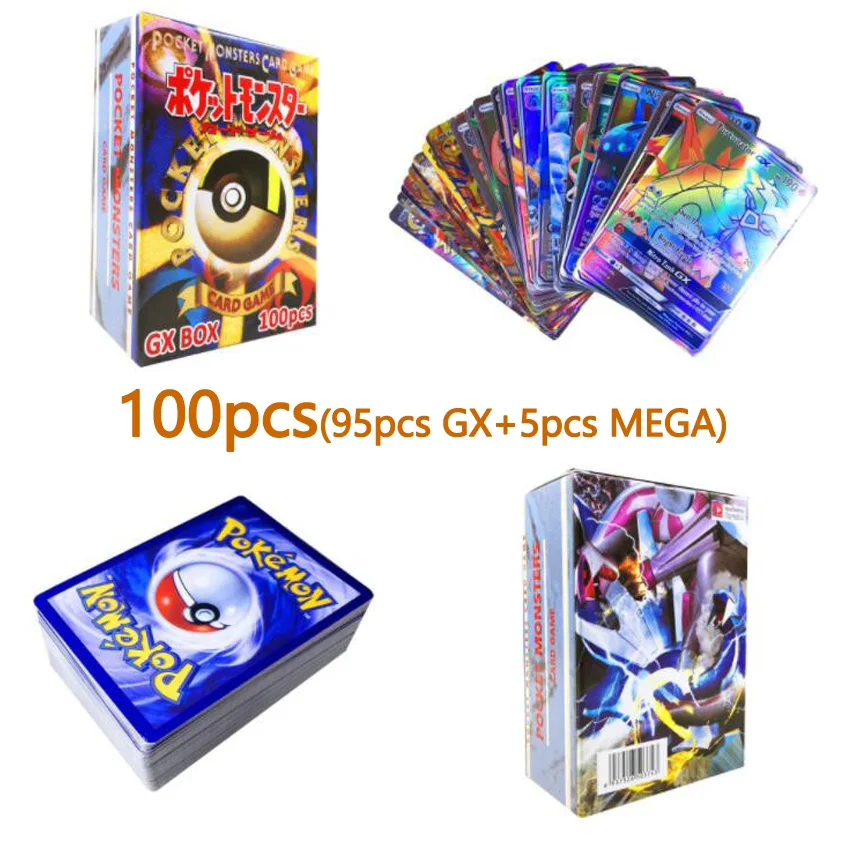 300 Pcs GX MEGA Shining TAKARA TOMY Cards Game Pokemon Battle Carte Trading Cards Game Children Toy 300 Pcs GX MEGA Shining TAKARA TOMY Cards Game Pokemon Battle Carte Trading Cards Game Children Toy