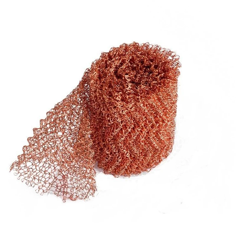 

Control Copper Mesh Roll Still Packing T2 Pure Copper E85 Reflux Moonshine Brewing 100cmx10cm Compact