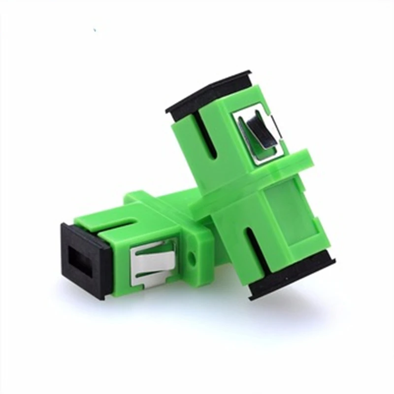 SC APC Adapter SM Singlemode Optical Flange Coupler Simplex SC Optical Fiber Connector and Coupler Ftth 3