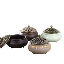 ERMAKOVA керамическая курильница для благовоний сандаловое дерево держатель для благовоний украшение для дома и офиса подарок