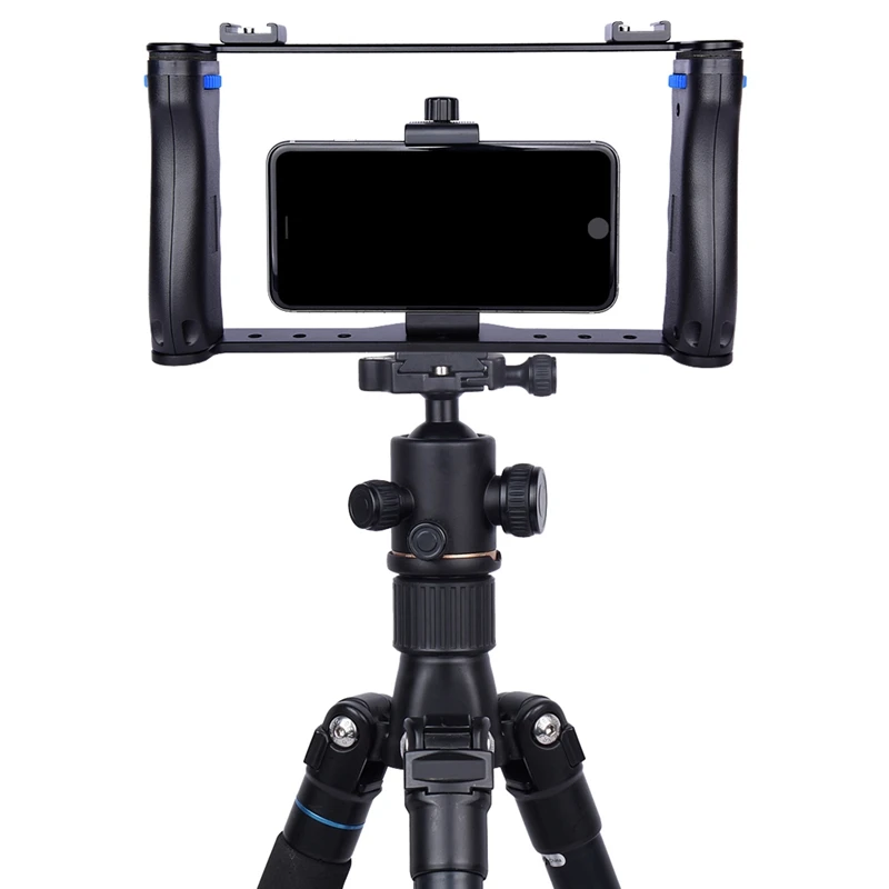 FFYY-Yelangu смартфон видео Риг кино Vlogging Rig клетка стабилизатор для мобильного телефона samsung huawei Iphone Xs Max Xr X 8 7