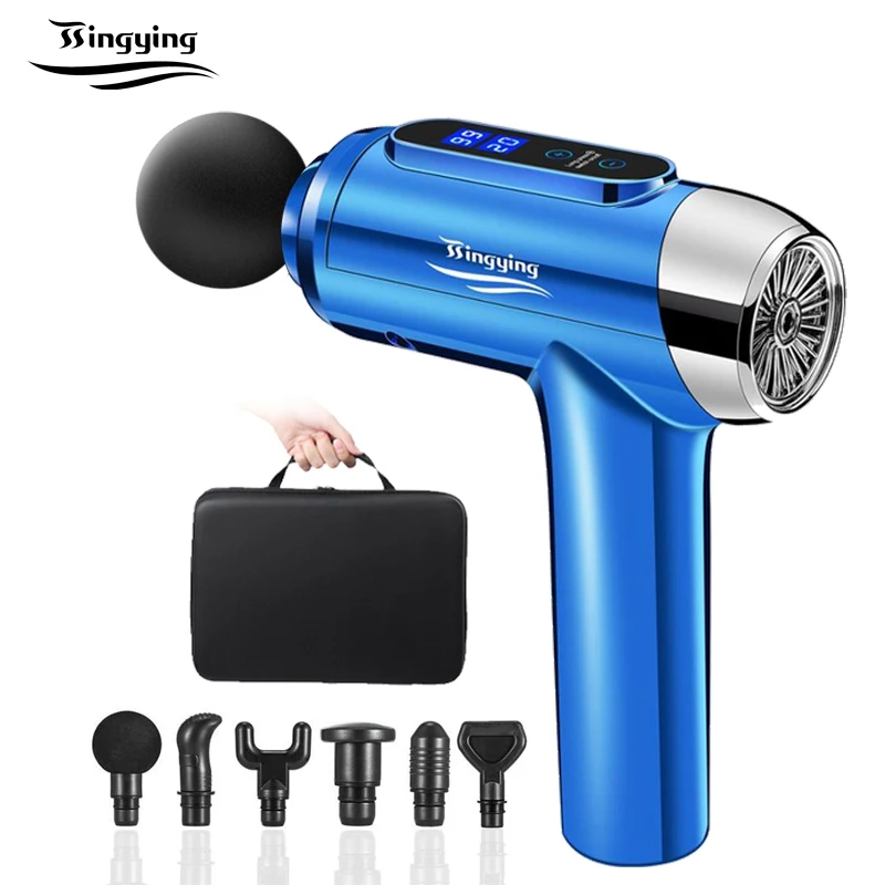 

Massage Gun 20 speed Percussion Massager Muscle Vibrating Muscle Massage Gun Sport Therapy Massager Body Relaxation Pain Relief