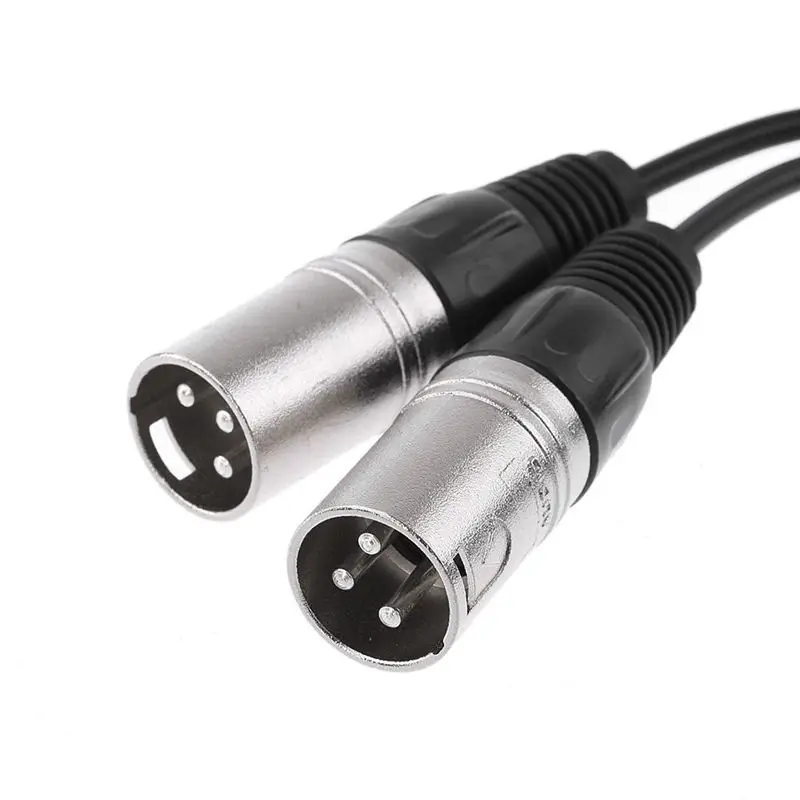 0,3 M XLR папа/Мама к XLR мама/Папа кабель Микрофон Pro сплиттер кабеля y-кабель серии(XLR к двойному XLR