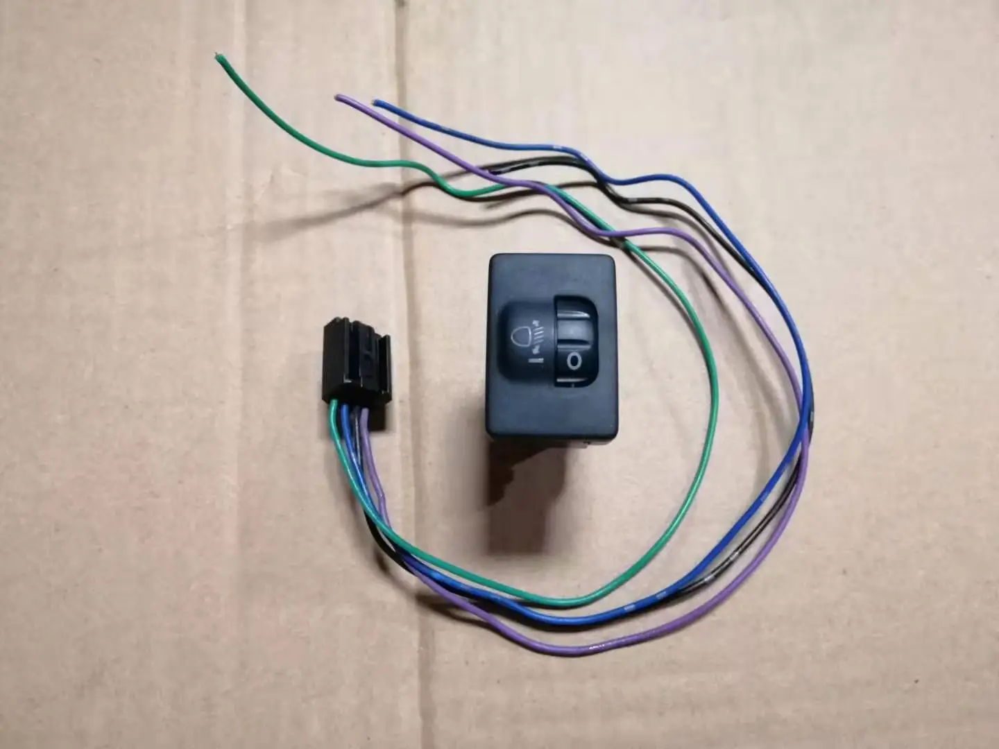 Switch light4点セット For Toyota Lexus Headlight Adjustment 4pin Switch (led Color