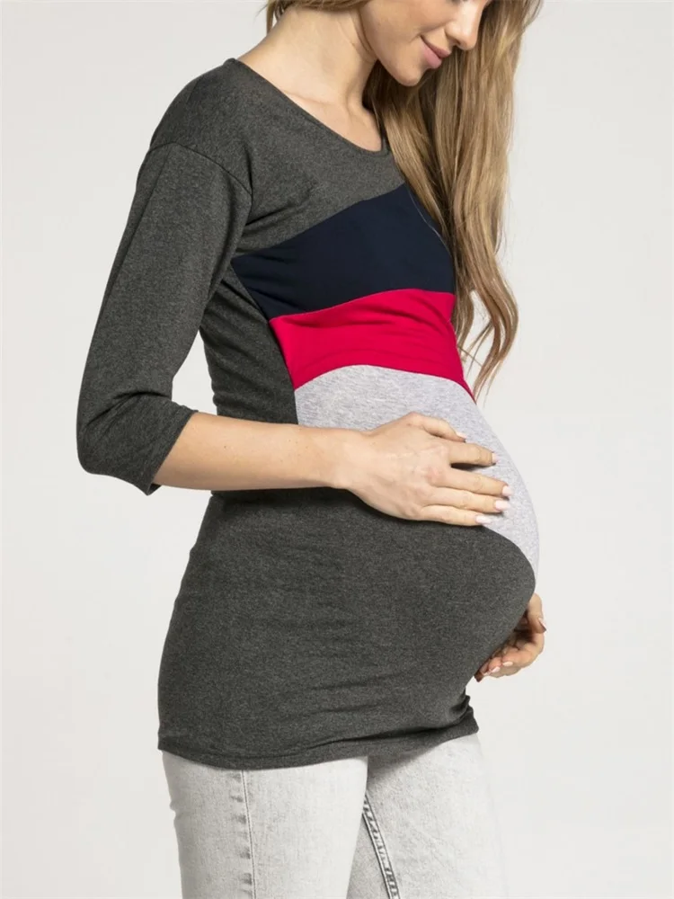 Pregnant dresses clothes for nursing Women's dress clothing for pregnant women Invisible lactation suit pregnant woman clothes