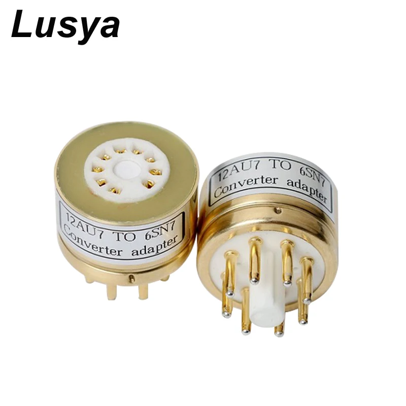 1PC Convert Vacuum Tube Socket Tube Seat 9pin to 8pin 12AX7 ECC83 12AU7