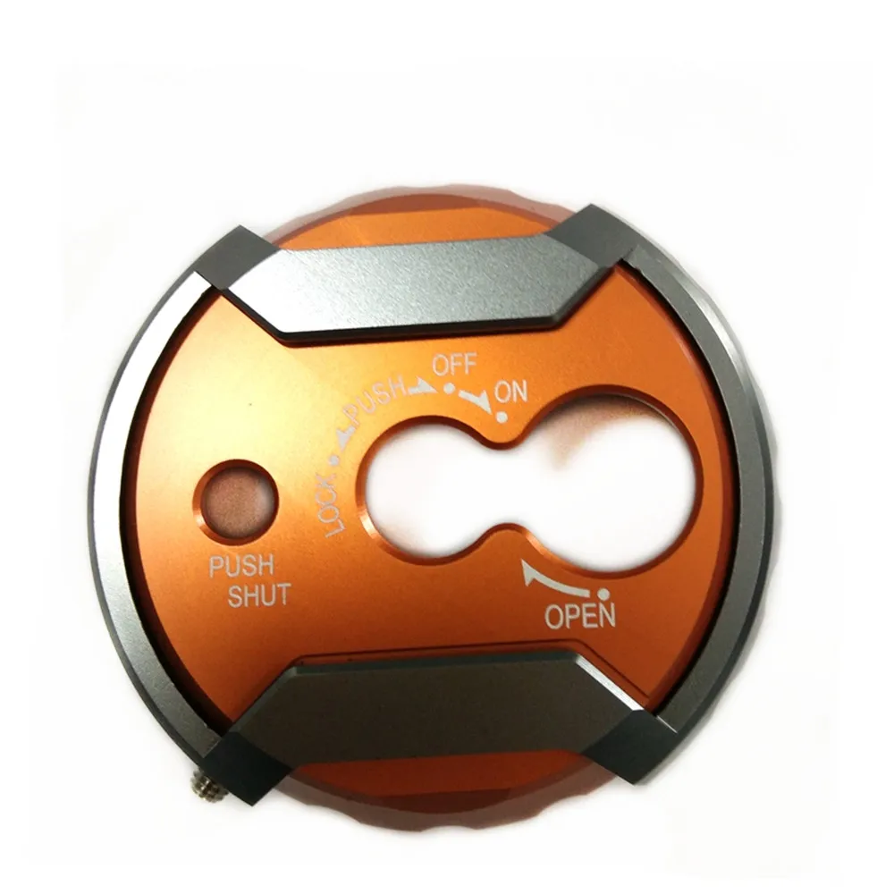 Модифицированный мотоцикл nmax155 nmax ключ зажигания Крышка стопор ключ крышка для yamaha nmax155 - Цвет: Orange