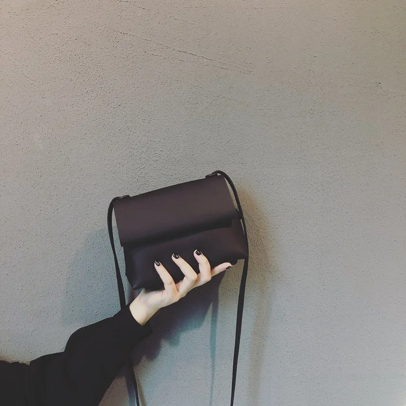 

New Arrival Textured Black High Grade Sense Bag Women's 2019 New Style Fashion Japanese-style Network hong yang Gas INS Super Fi