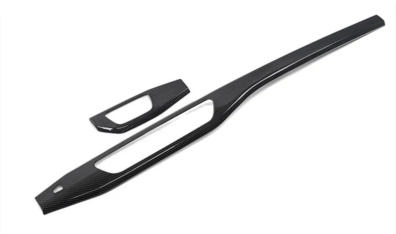 FINMOKAL Adesivo In Fibra Di Carbonio Per Console Centrale Audi A4 B9 E A5 - Look Sportivo