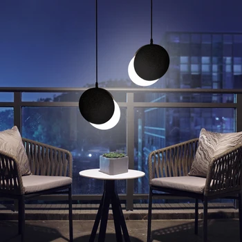 

nordic creative led aluminum biscuit chandelier post-modern bar bedroom restaurant decorative light cosmos lights free shipping