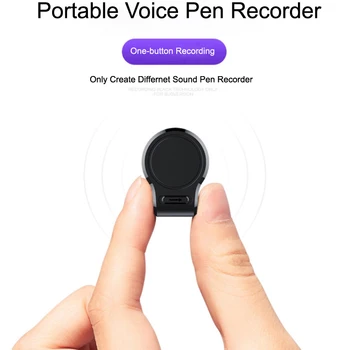 

Portable Digital Voice Recorder Sound Smart Voice Control Recording Micro Audio Device Waterproof Player Dictaphone Learning New