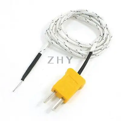 

K Type 0 to 250C Wire Lead Measuring Thermocouple Sensor 3.3Ft 1M