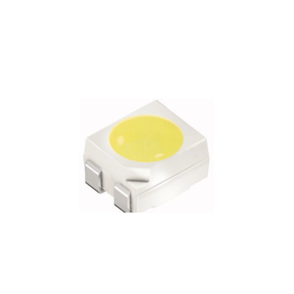 LUW-Luz LED E6SG 3528 blanca (7000K), PLCC-4, 30mA, 3,3 V, 2100mcd, SMD, cátodo común, 10 Uds.