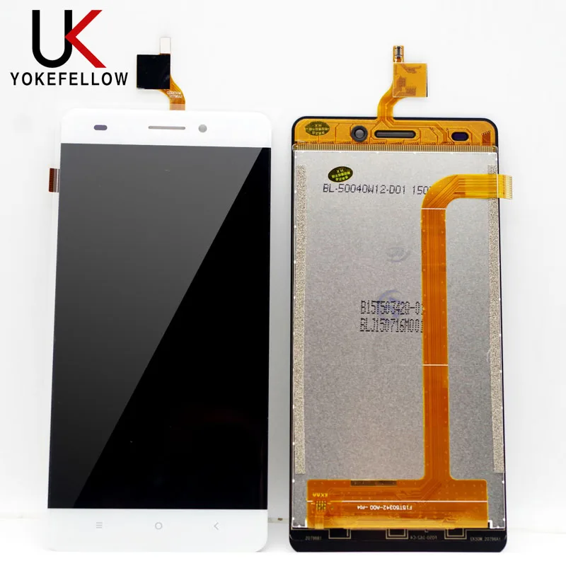 Протестированный 5,0 дюймовый ЖК-дисплей для Oukitel U2 ЖК-дисплей дигитайзер панель Полная сборка