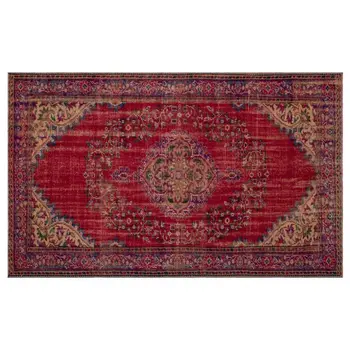 

Handmade Natural Vintage Turkish Area Rug 184x294 Cm-6'0''X9'8''