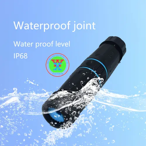 YXY IP68 RJ45 Outdoor CAT6 STP Waterproof Connector Nylon PA66 Rubber Ring Material