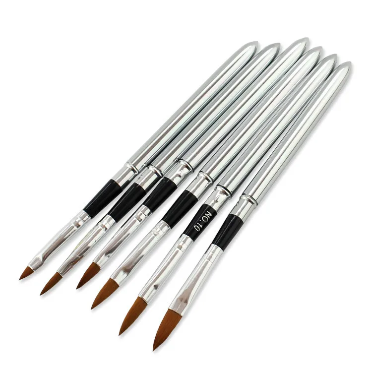 Маникюрный diao hua bi стальная трубка комбинированная Хрустальная ручка diao hua bi 6 набор хрустальных ручек