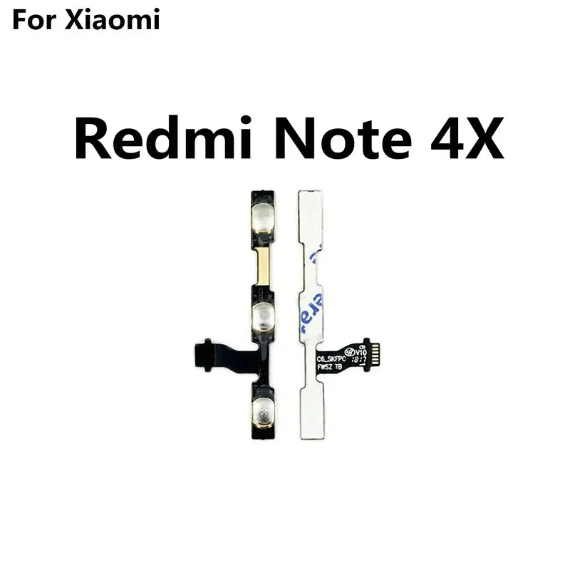 Новинка для Xiaomi Redmi Note 4 4X Pro Global Боковая кнопка гибкий кабель питания громкости FPC