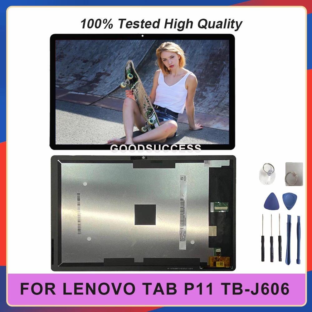 Оригинальный сенсорный ЖК-дисплей 11 дюймов для Lenovo Tab P11 | Компьютеры и офис