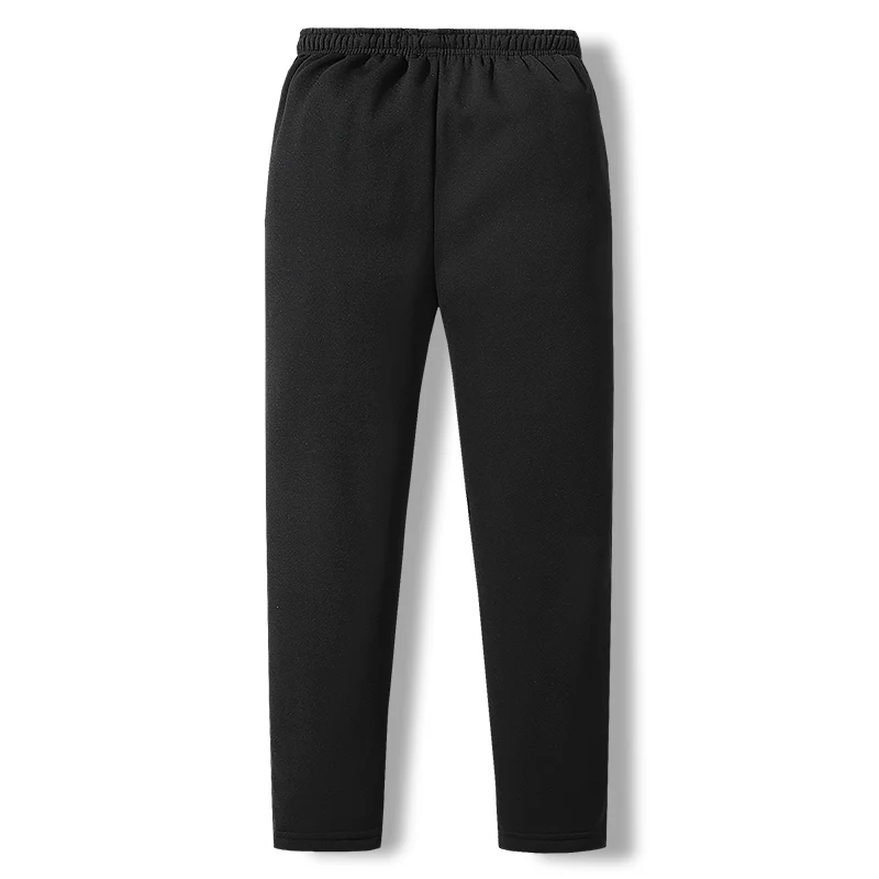 black sweatpants Thicken Sweatpants Winter Men's Slim Large Size Warm Pants  KS0490 sports track pants