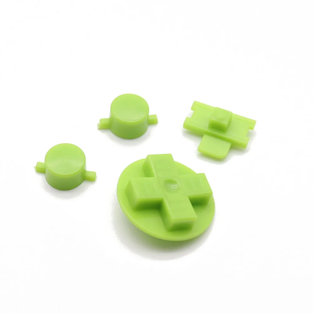 33 комплекта красочные пластиковые классические D Pad Keypads для DMG DIY для Gameboy A B кнопки включения питания для GB B - Цвет: D
