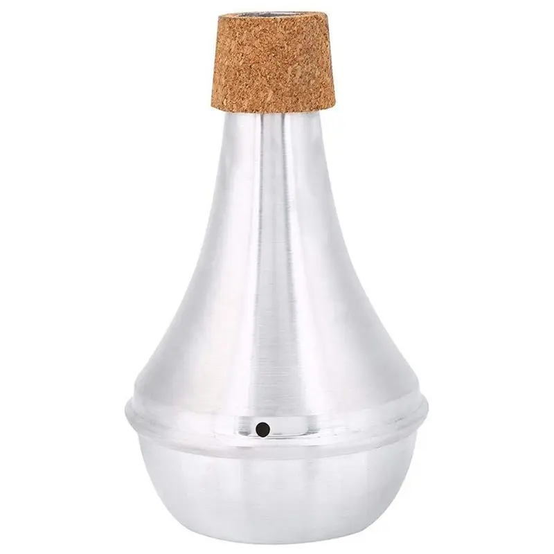 

Trumpet Whisper Mute, Lightweight Aluminum Alloy Practice Silencer Musical Instrument Part Accessory