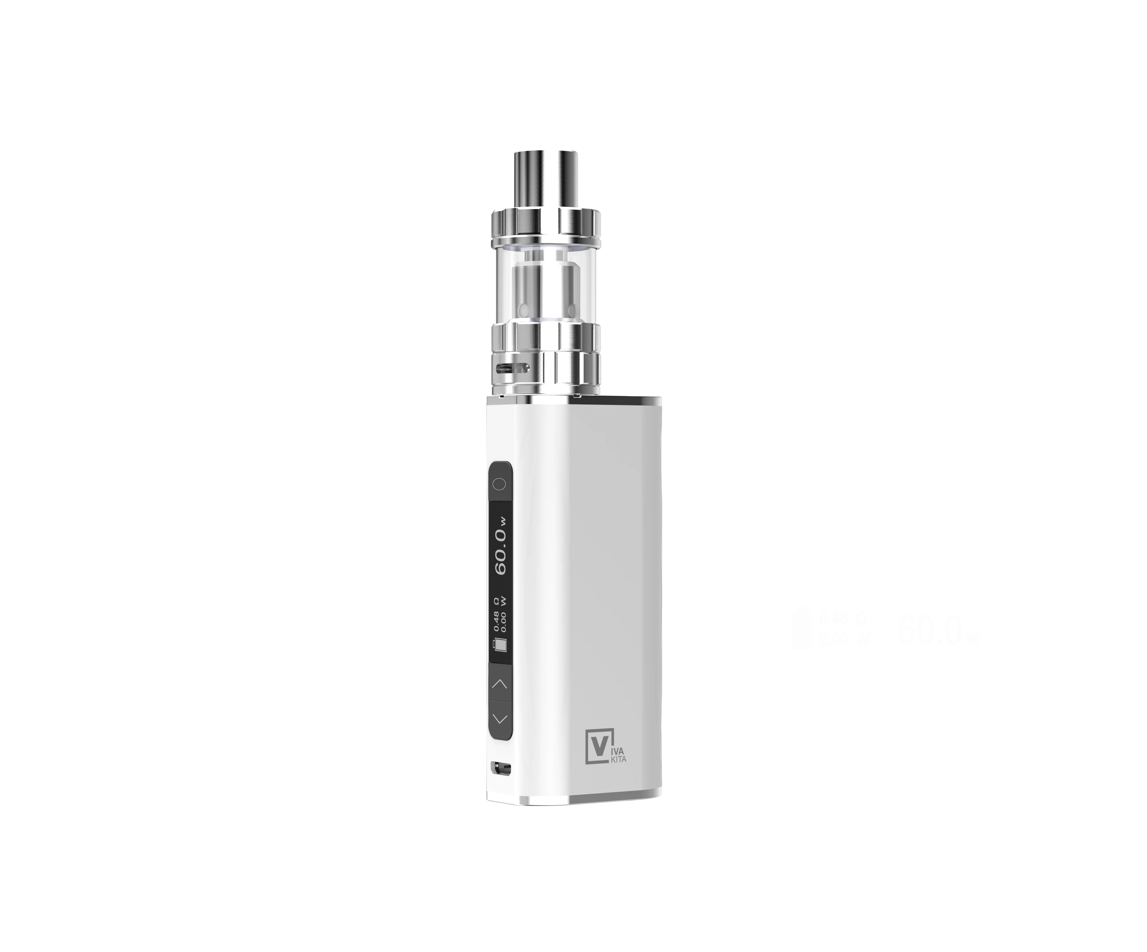 【Специальная цена и дополнительный подарок 】Vaptio Vape Kit MOVE 60 TC Series 60W Bulit up 2100mAh коробка Vape Mod 2,0 мл бак электронная сигарета - Цвет: Move60 TC White