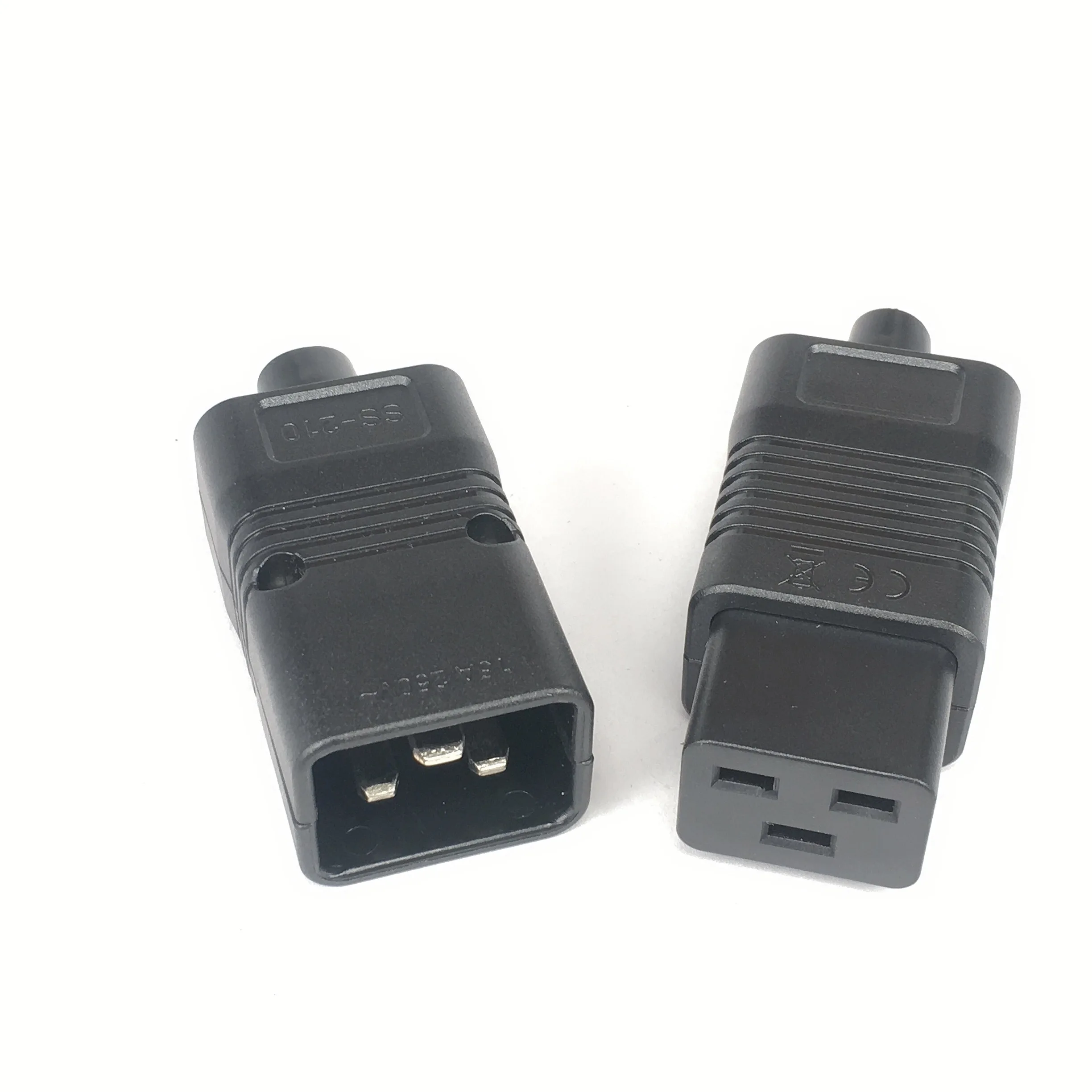 PDU/UPS Socket Standard IEC320 C19 C20 16A 250V AC Electrical Power Cable Cord Connector Removable plug Female Male Plug Adapte |