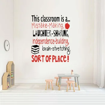 

This Classroom Is Sort Of Place Door Wall Sticker School Classroom Library Hallway Welcome Wall Decal Vinyl Home Decor