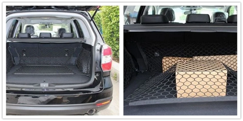 4 крючка багажник автомобиля багаж карго эластичная сетка для Ssangyong Tivoli XLV Kyron Actyon Korando Rexton Rodius